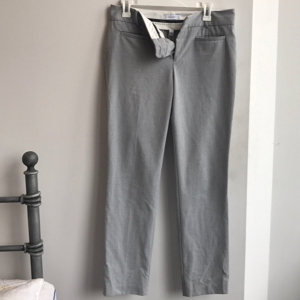 Light gray Calvin Klein dress pants